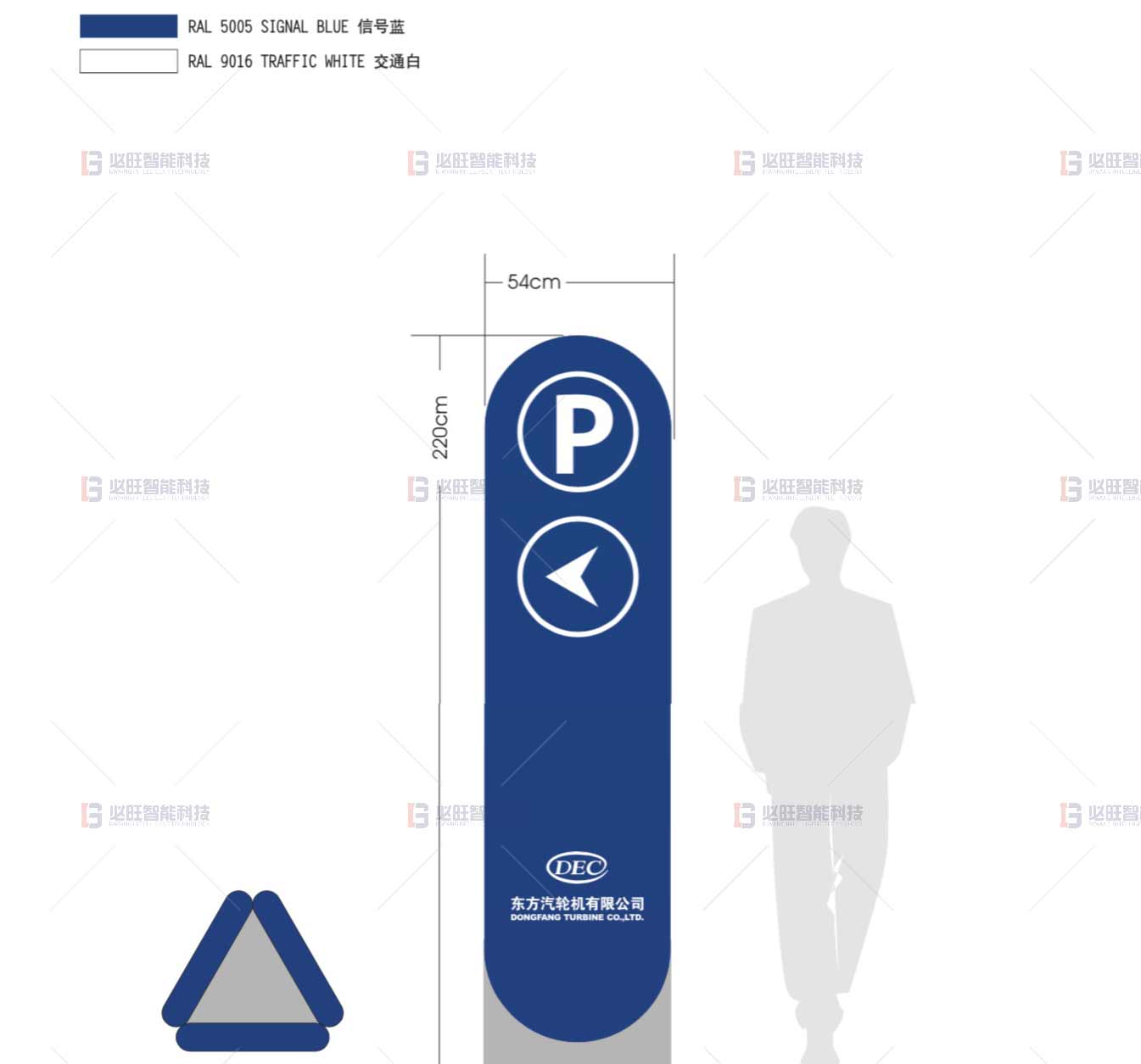 导视系统设计 导视牌设计 户外目视化设计 停车指示牌设计